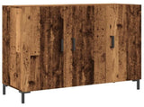 Sideboard Old Wood 90x34x80 cm Engineered Wood 857314