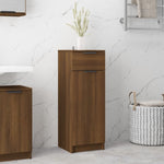 ZNTS Bathroom Cabinet Brown Oak 32x34x90 cm Engineered Wood 817059