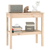 Console Table 80x40x75 cm Solid Wood Pine 814304