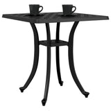 Garden Table Black 53x53x53 cm Cast Aluminium 4002820