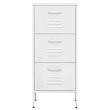 Storage Cabinet White 42.5x35x101.5 cm Steel 336188