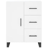 Highboard White 69.5x34x180 cm Engineered Wood 3199833