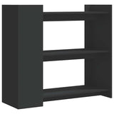 Console Table Black 100x35x90 cm Engineered Wood 848473