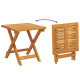 Sun Lounger 2 pcs Solid Acacia Wood Beige 3325181