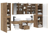 Bathroom Furniture Set 6 pcs Artisan Oak 3407182