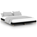 Bed Frame without Mattress Black 180x200 cm Super King Engineered Wood 832014