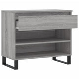 Shoe Cabinet Grey Sonoma 70x36x60 cm Engineered Wood 831450