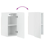 Bathroom Wall Cabinet ZWOLLE High Gloss White 30 x 31 x 63 cm 896369