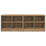 Bed Cabinet 2 pcs Artisan Oak 66 x 33 x 48 cm Engineered Wood 893730
