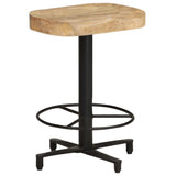 Bar Stools 2 pcs 52 cm Solid Mango Wood 321966