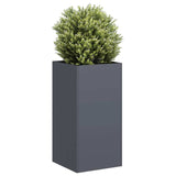 Planter Anthracite 40x40x80 cm Cold-rolled Steel 860705