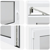 Basement Window "RISOR" 100x60 cm Tilt&Turn DIN Left White 4108323