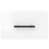 Wall-mounted Bedside Cabinets 2 pcs High Gloss White 35x35x20 cm 829873