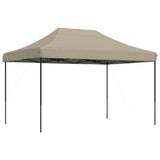 Foldable Party Tent Pop-Up Taupe 410x279x315 cm 4005010