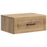Wall-Mounted Bedside Cabinet 2 pcs Artisan Oak Engineered Wood 899314