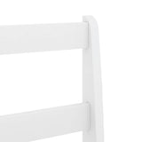 5 Piece Dining Set PANAMA White Solid Wood Pine 3345172