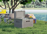 40L Portable Car Refrigerator - Light Green and Grey T3398P349484
