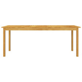 Dining Set Black, Natural Wood 3067881