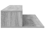 Studio Desk Grey Sonoma 152 x 36 x 19.5 cm Engineered Wood 8006697