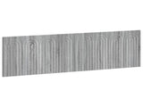 Wall-Mounted Headboard ALKMAAR Grey Sonoma Engineered Wood 896291