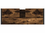 Bathroom Cabinet Smoke Oak 60 x 30 x 60 cm Engineered Wood 886488