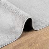 Rug OVIEDO Short Pile Grey 160x230 cm 375537