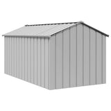 Dog House with Roof 114x202x101 cm Galvanised Steel 4100922