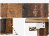 Wall-Mounted TV Cabinet 98 x 41 x 30 cm Old Wood 899213