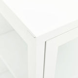 Sideboard 38x35x70 cm Metal and Glass 336062