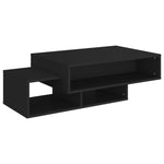 Coffee Table Black 105x55x32 cm Engineered Wood 808523