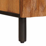 Bedside Cabinet Brown 50 x 33 x 60 cm Solid Mango Wood 4017908