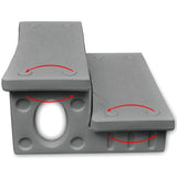 Grey Spa Steps 90881