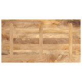 Table Top 110x50x2.5 cm Rectangular Solid Wood Mango 371462