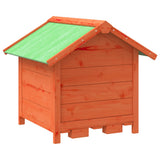 Dog Kennel Brown 65x65x61.5 cm Solid Wood Pine 172273