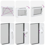 Tilt & Turn Basement Window RISOR 80 x 60 cm 42047281