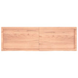 Table Top Light Brown 160x50x cm Treated Solid Wood Oak 3156385