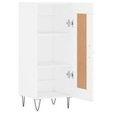 Sideboard White 34.5x34x90 cm Engineered Wood 830436