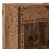 TV Wall Units with LED 6 pcs Old Wood Engineered Wood 3402962