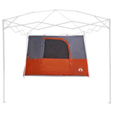 Inner Tent with Roof Grey and Orange 280 x 220 x 176 cm Taffeta 42001148