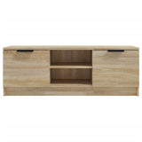 TV Cabinet Sonoma Oak 102x35x36.5 cm Engineered Wood 811514