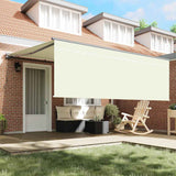 Retractable Awning Manual Cream 400 x 300 cm Polyester 3330493
