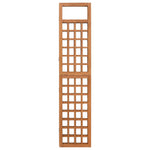 3-Panel Room Divider/Trellis Solid Fir Wood 121x180.5 cm 316478