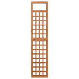 3-Panel Room Divider/Trellis Solid Fir Wood 121x180.5 cm 316478
