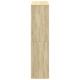Bookcase Sonoma Oak 100x33x135 cm Engineered Wood 3309386