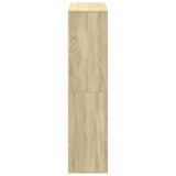 Bookcase Sonoma Oak 100x33x135 cm Engineered Wood 3309386