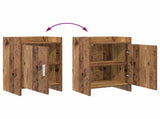Bedside Tables 2 pcs Old Wood 40 x 30 x 60 cm Engineered Wood 8011024