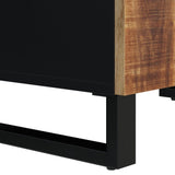 Sideboard with 4 Doors 60x33x75 cm Solid Wood Mango 352917