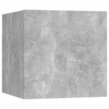 7 Piece TV Cabinet Set Concrete Grey Engineered Wood 3079081