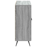 Bathroom Storage Cainet BREDA Grey Sonoma 59.5 x 31 x 80 cm 897501