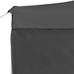 Professional Folding Party Tent with Walls Aluminium 4.5x3 m Anthracite 45498